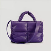 Bolsa Puffer Mr.LLs  Feminina Tote Acolchoada