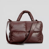 Bolsa Puffer Mr.LLs  Feminina Tote Acolchoada