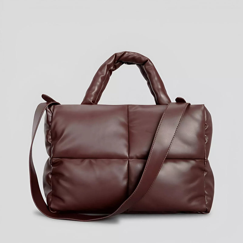 Bolsa Puffer Mr.LLs  Feminina Tote Acolchoada