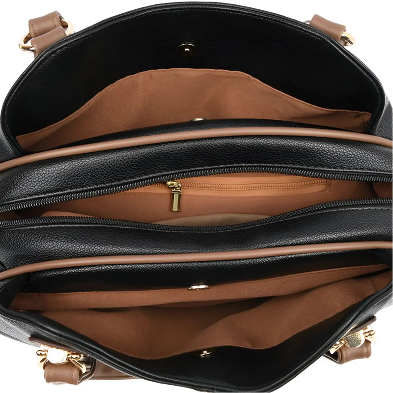 Bolsa de Ombro | Couro Genuíno | Elegância Versátil | Estilo Moderno