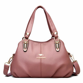 Bolsa de Ombro | Couro Genuíno | Elegância Versátil | Estilo Moderno