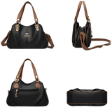Bolsa de Ombro | Couro Genuíno | Elegância Versátil | Estilo Moderno