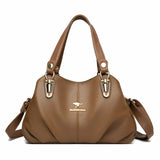 Bolsa de Ombro | Couro Genuíno | Elegância Versátil | Estilo Moderno