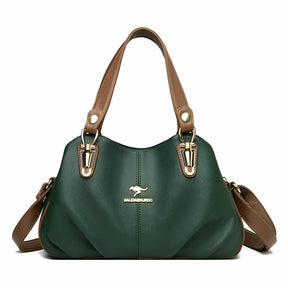 Bolsa de Ombro | Couro Genuíno | Elegância Versátil | Estilo Moderno