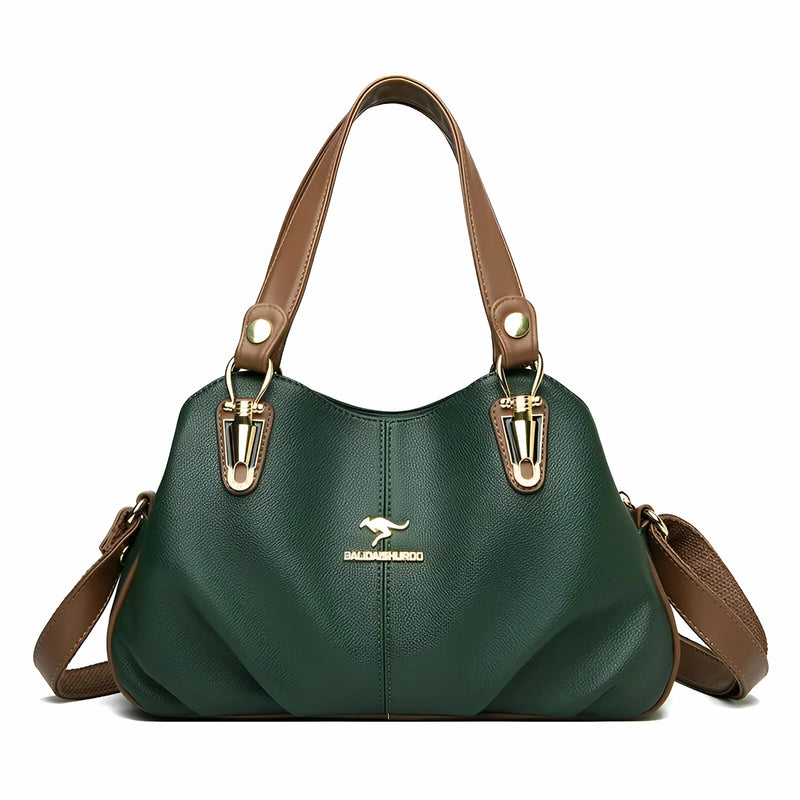 Bolsa de Ombro | Couro Genuíno | Elegância Versátil | Estilo Moderno