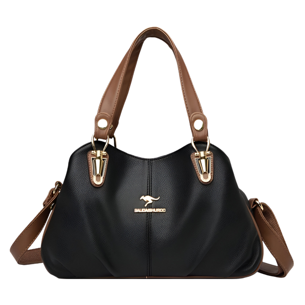 Bolsa de Ombro | Couro Genuíno | Elegância Versátil | Estilo Moderno
