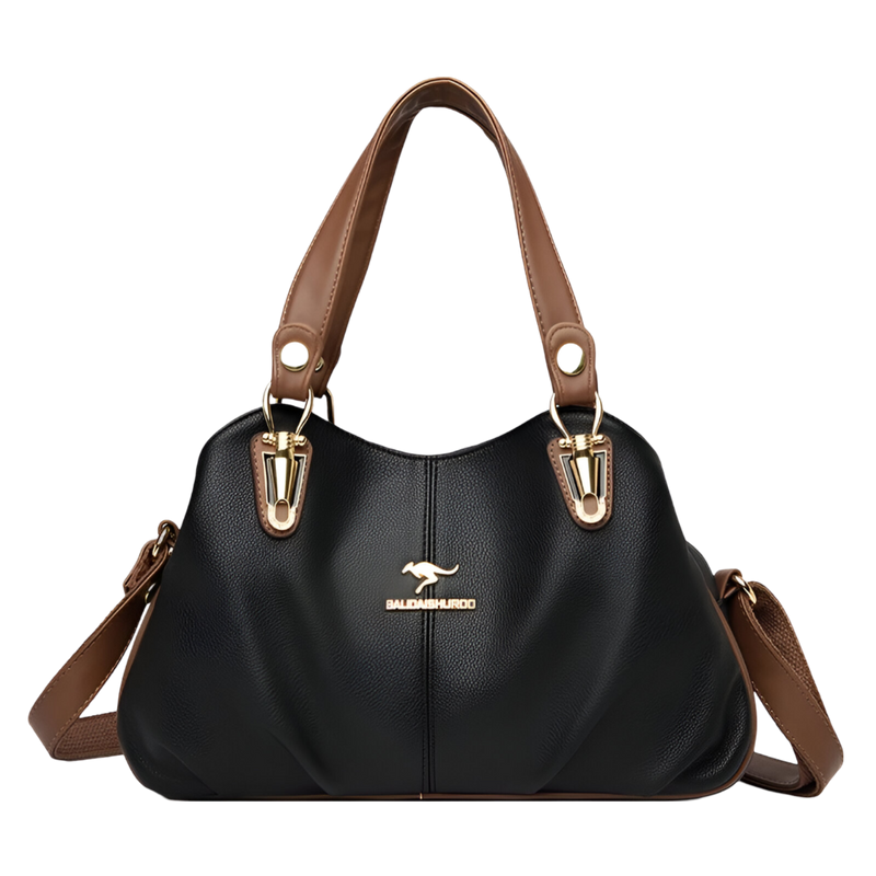 Bolsa de Ombro | Couro Genuíno | Elegância Versátil | Estilo Moderno