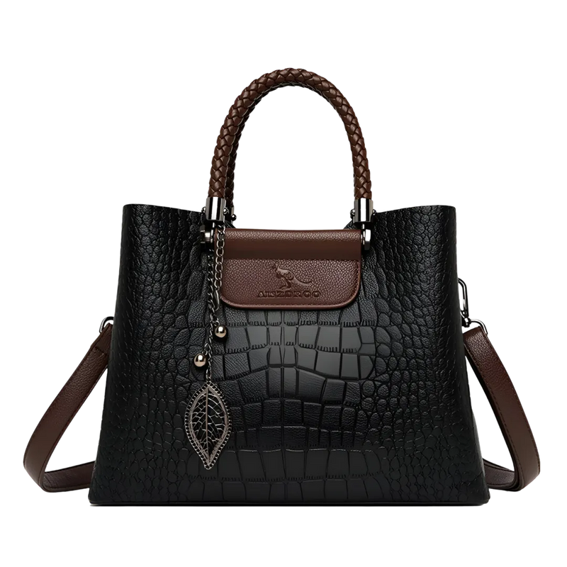 Bolsa Tote Elis em Couro de Alta Qualidade | Design Elaborado