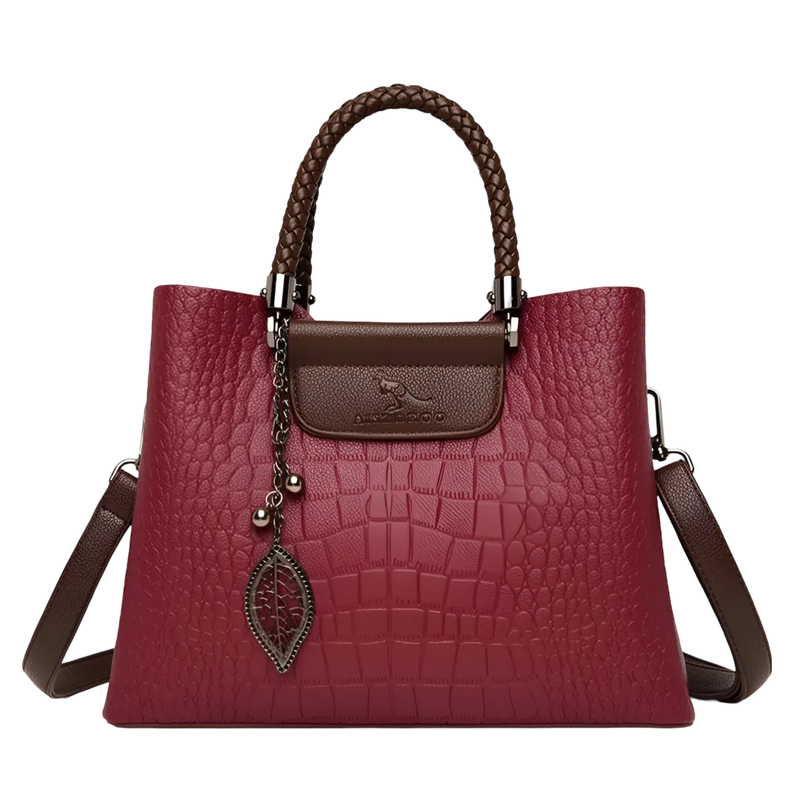 Bolsa Tote Elis em Couro de Alta Qualidade | Design Elaborado