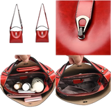 Bolsa Tote Grande em Couro | Grande Capacidade e Casual