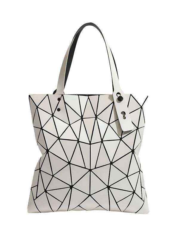 Bolsa Tote Trianglé Picacci em Couro de Qualidade - Design Moderno