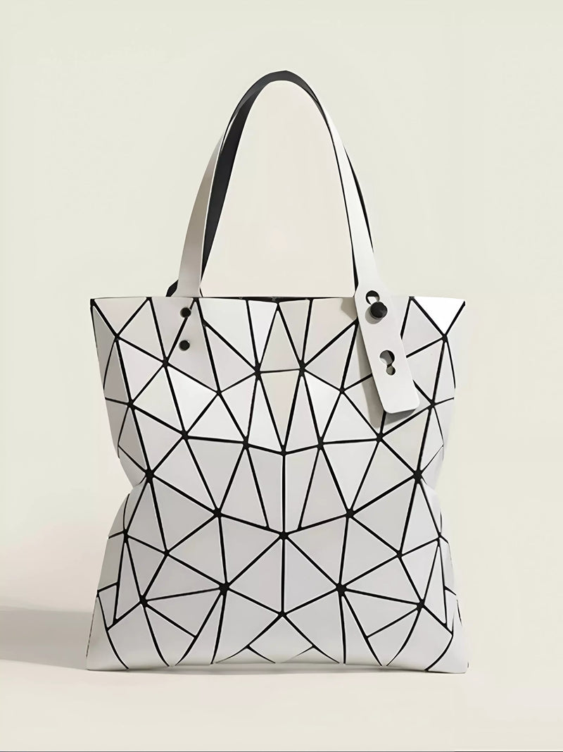 Bolsa Tote Trianglé Picacci em Couro de Qualidade - Design Moderno