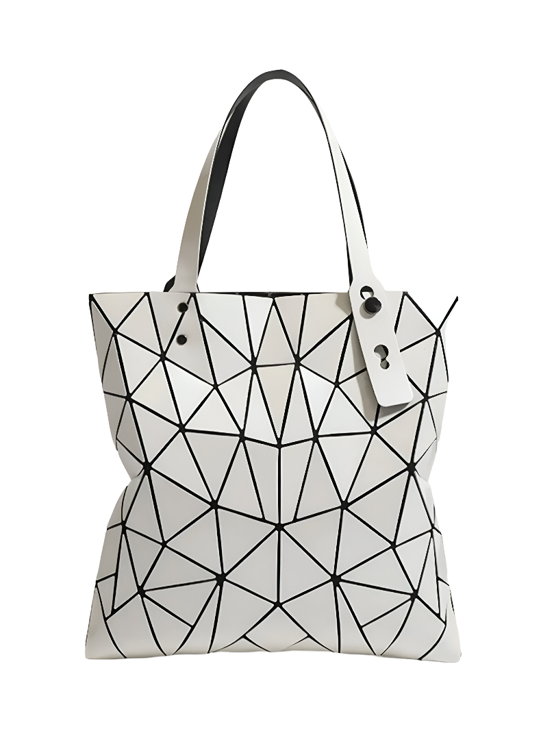 Bolsa Tote Trianglé Picacci em Couro de Qualidade - Design Moderno