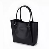 Bolsa Tote Minimalista Zaravski Compacta em Couro de Alta Qualidade
