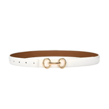 Cinto em Couro com Fivela Ajustável | Elegância e Versatilidade para Mulheres Modernas