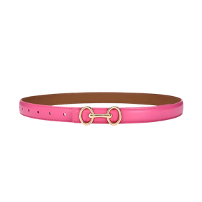 Cinto em Couro com Fivela Ajustável | Elegância e Versatilidade para Mulheres Modernas