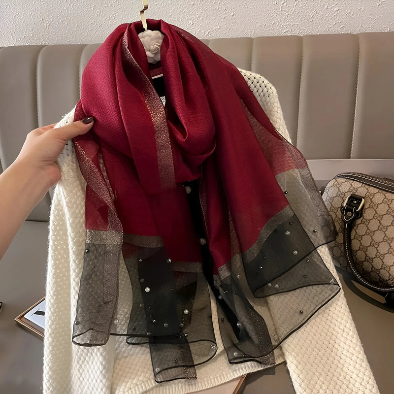 Echarpe com Brilho para Mulheres | Estilo e Elegância ao seu Look