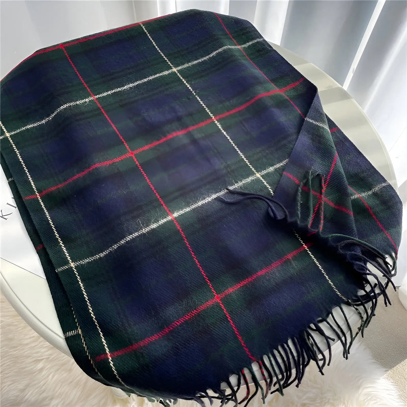 Echarpe Xadrez para Mulheres - Moderno e Elegante | Ideal para o Inverno