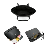Conjunto de Bolsas Milano com 4 Peças: Tote, Transversal, Ombro - Alta Capacidade, Estilo e Versatilidade