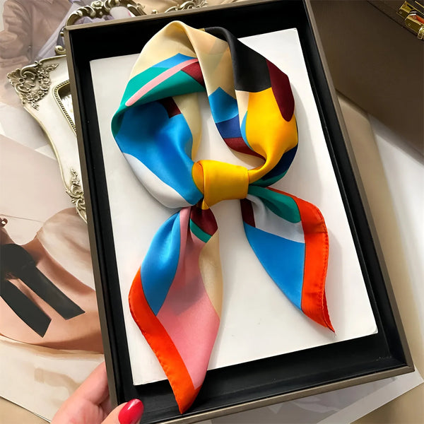 Lenço Elegante Multicores | Sofisticação e Versatilidade