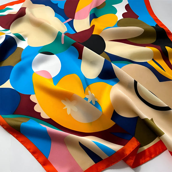 Lenço Elegante Multicores | Sofisticação e Versatilidade