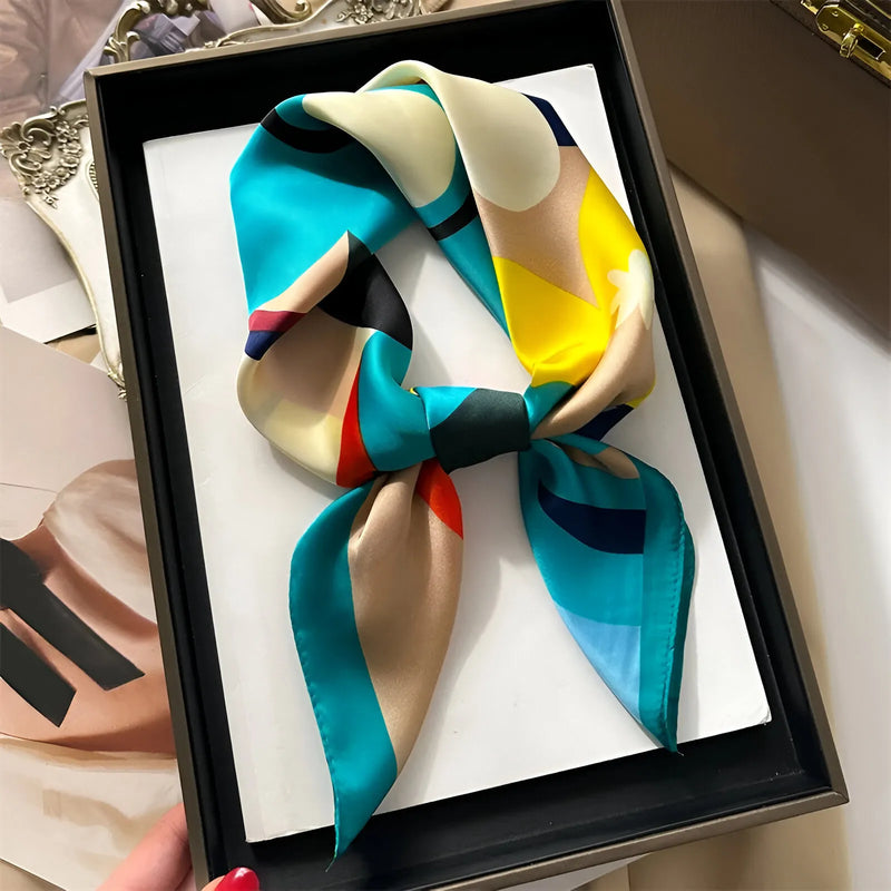 Lenço Elegante Multicores | Sofisticação e Versatilidade