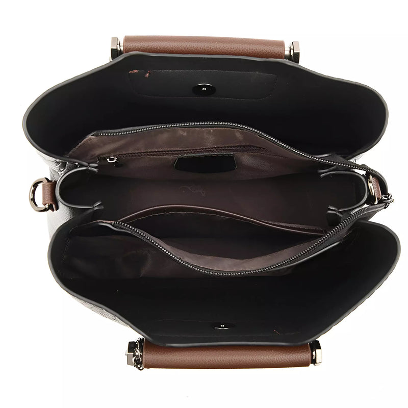 Bolsa Tote Elis em Couro de Alta Qualidade | Design Elaborado