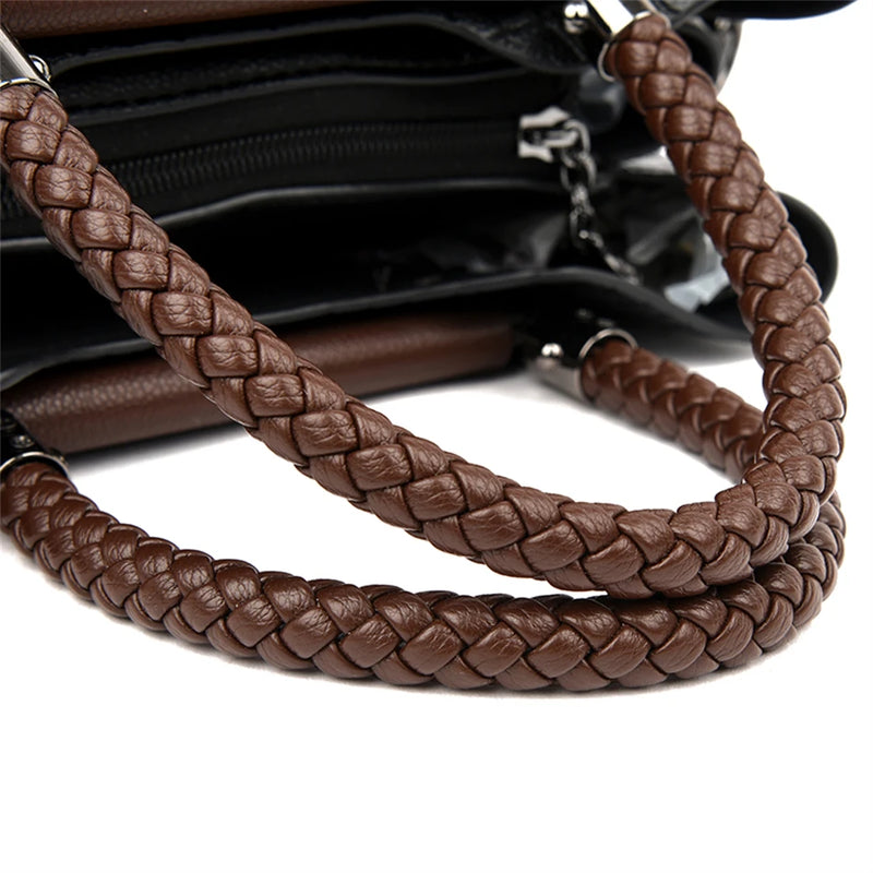 Bolsa Tote Elis em Couro de Alta Qualidade | Design Elaborado