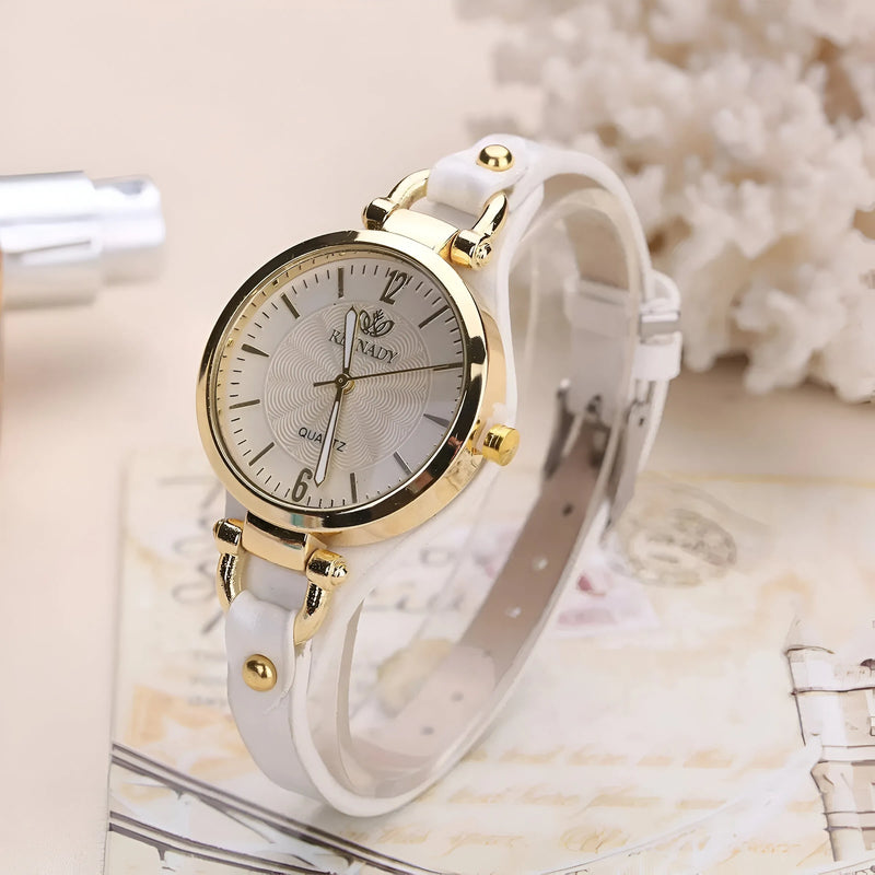 Relógio Feminino Rinnady À Prova D'Água - Elegância em Quartzo