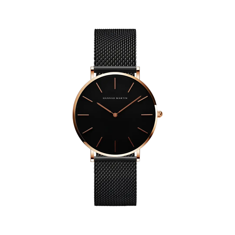 Relógio Feminino Hannah Martin em Quartzo Design Minimalista e Moderno