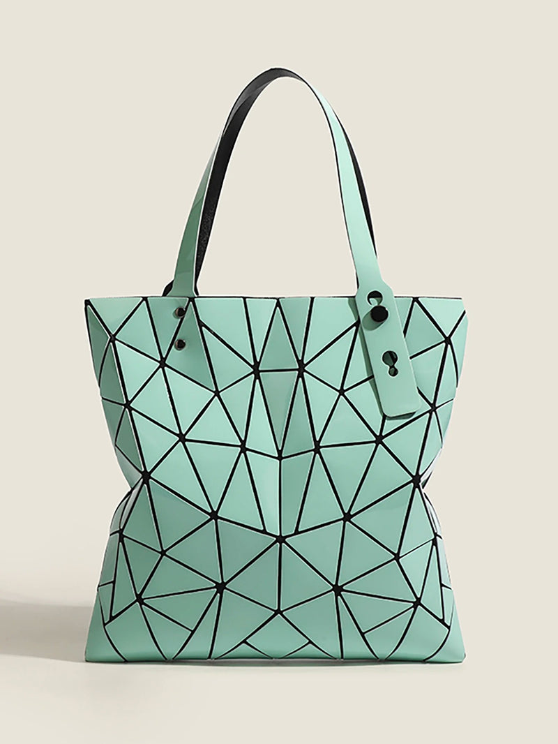 Bolsa Tote Trianglé Picacci em Couro de Qualidade - Design Moderno
